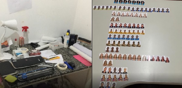 Preso casal que operava “fábrica” de documentos falsos