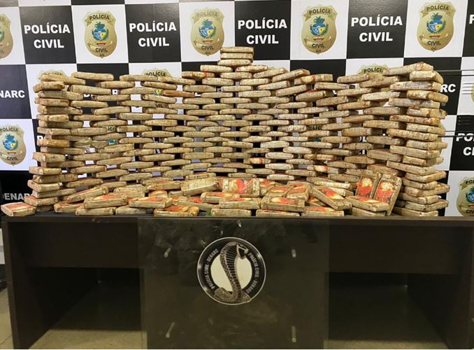 PC apreende carga de drogas avaliada em R$ 3 milhões