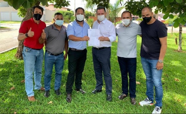 Auxiliares de Gustavo Mendanha se reúnem com Marconi Perillo