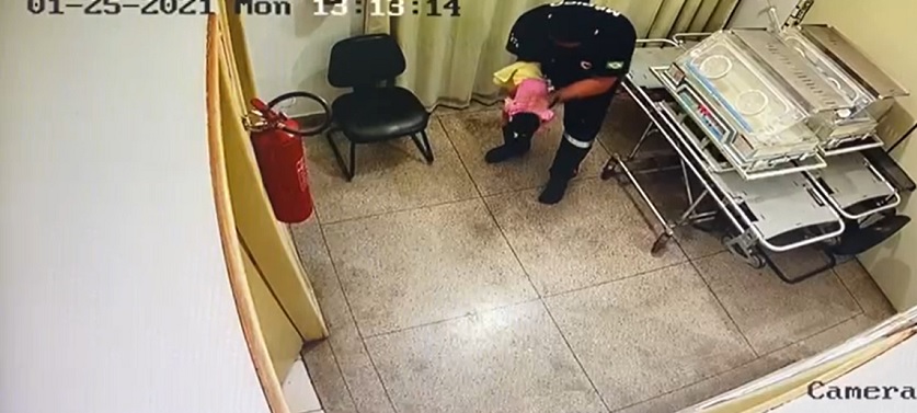 Equipe do Samu salva recém-nascida que se engasgou com leite