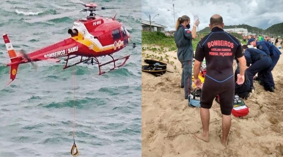 Professora morre enquanto tirava fotografia na praia