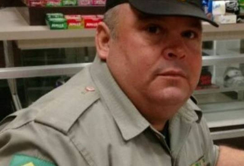 Câmera de segurança flagra momento do assassinato do sargento da PM