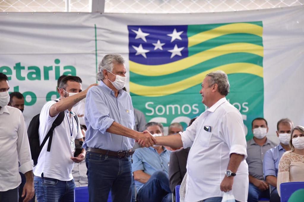 “É o dinheiro que aparece porque não tem espaço para a corrupção”, diz Caiado