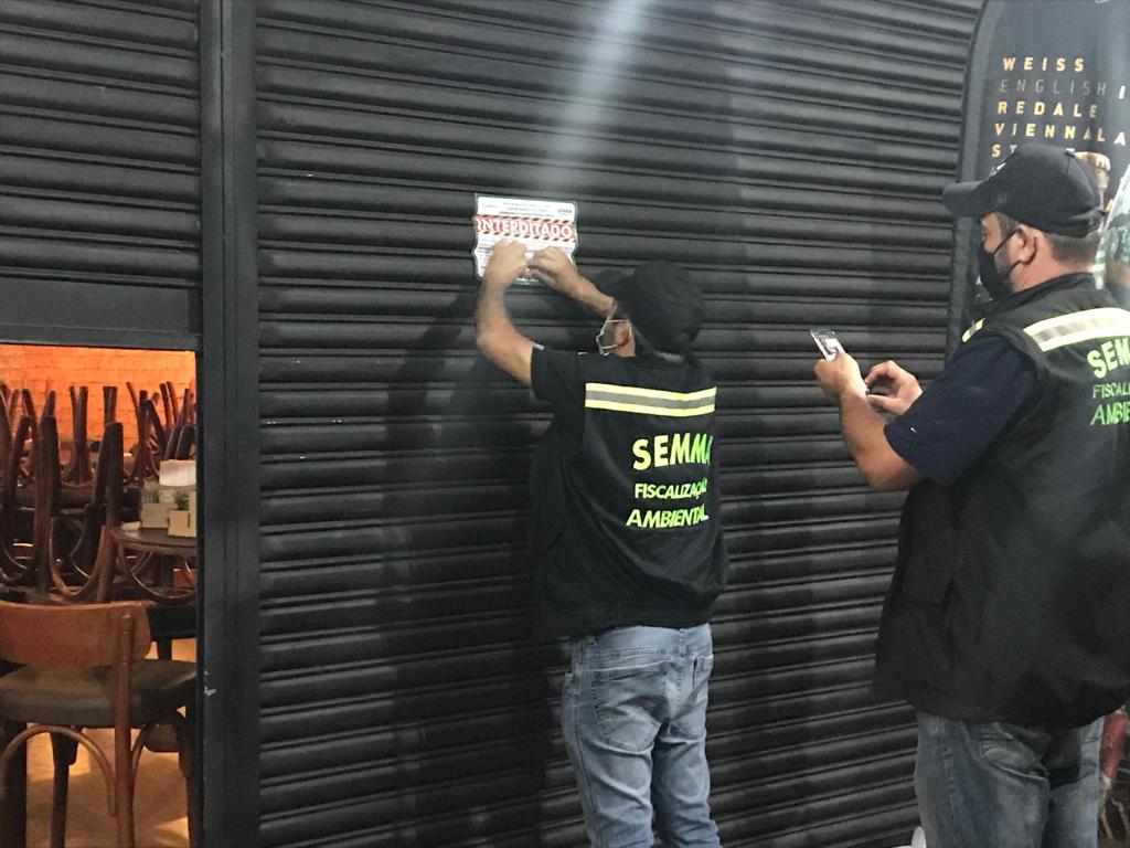 Fiscalização de Aparecida interdita 4 bares e encerra 19 festas no fim de semana