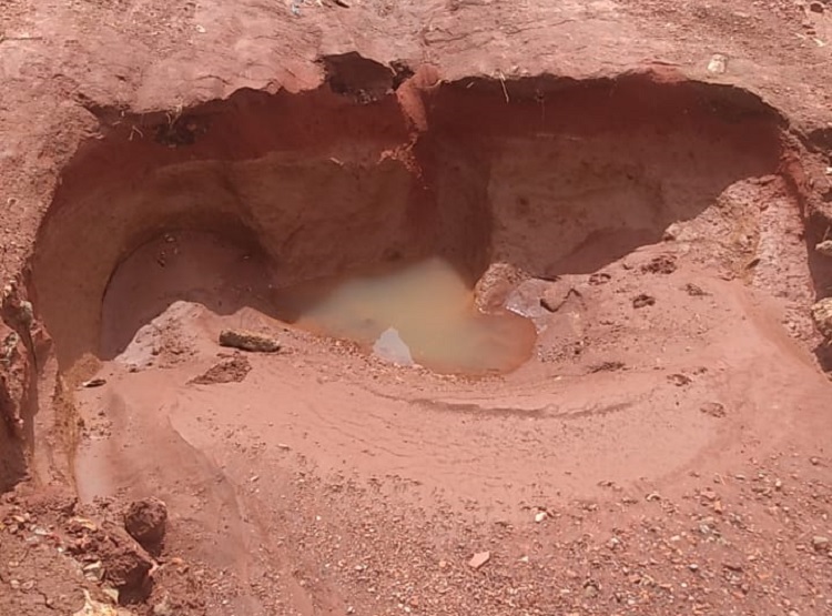 Morador denuncia nova cratera no Parque Ibirapuera