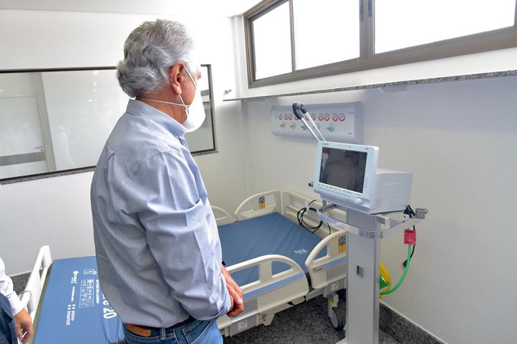 Governo de Goiás amplia estrutura e alcança 1.084 unidades de internação