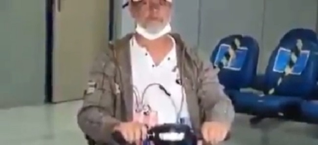 Cadeirante ameaça explodir agência do INSS