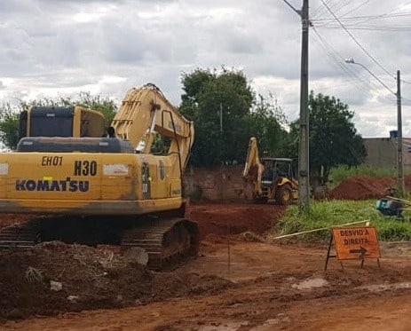 Prefeitura de Goiânia retoma pavimentação do Residencial Della Penna