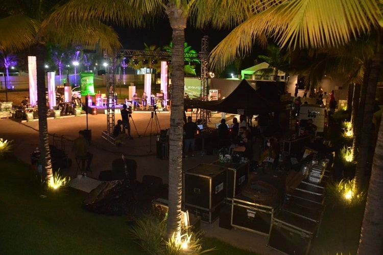 Fiscalização encerra live e interdita espaço de festas em Aparecida