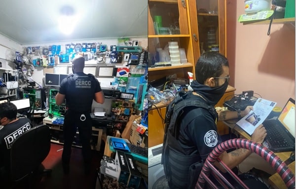 Oito pessoas são presas acusadas de pornografia infantil na internet