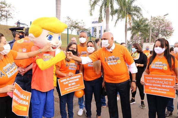 Rogério Cruz participa de lançamento da Campanha Maio Laranja