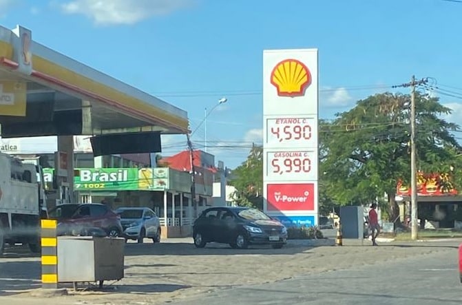 Litro do etanol é comercializado em Goiânia a R$ 4,59, em média