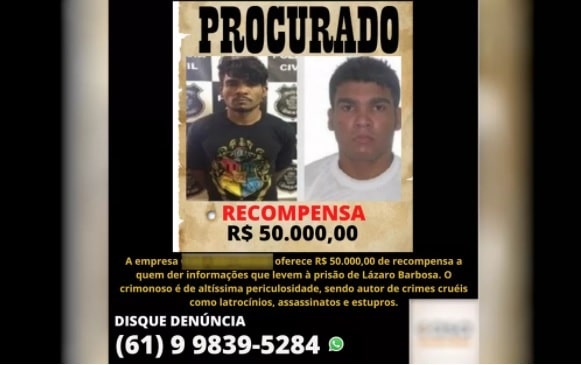 Caseiro acusado de ajudar Lázaro na fuga agora quer recompensa pela prisão