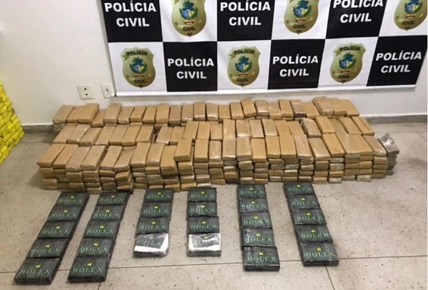 OPERAÇÃO NARCO BRASIL: Mais de 1,6 tonelada de drogas apreendidas em Goiás