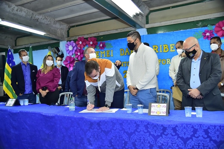 Prefeitura de Aparecida lança a obra de reforma do Emei Darcy Ribeiro