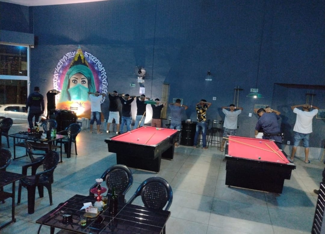 10 festas clandestinas são encerradas em Aparecida de Goiânia