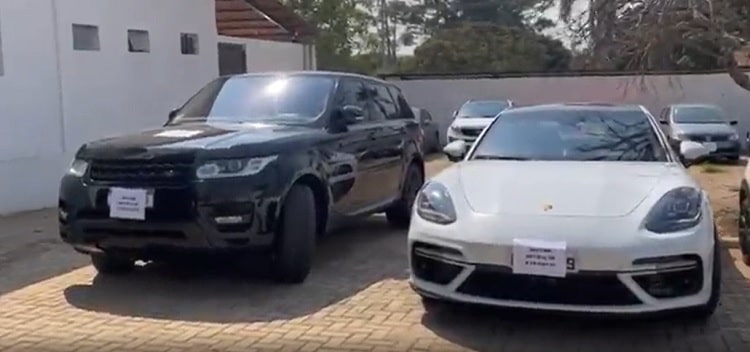 VÍDEO: Vários veículos de luxo foram apreendidos na Operação Parasitas