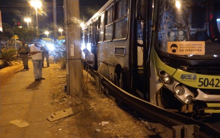 Homem é preso sob suspeita de furtar ônibus em Aparecida de Goiânia