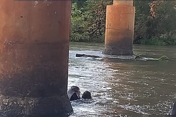 Policiais Militares salvam homem que foi arrastado por correnteza de rio