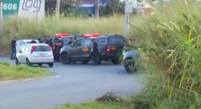 Três homens morrem após perseguição policial, em Goiânia