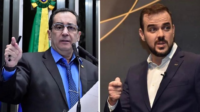 Chegada de Kajuru no palanque de Mendanha afasta marconistas e bolsonaristas