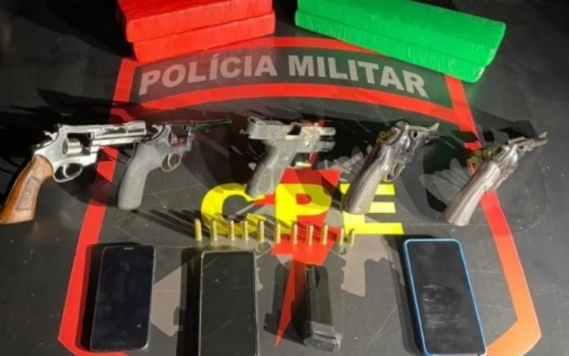 Cinco homens morrem em troca de tiros com policiais militares, em Crixás
