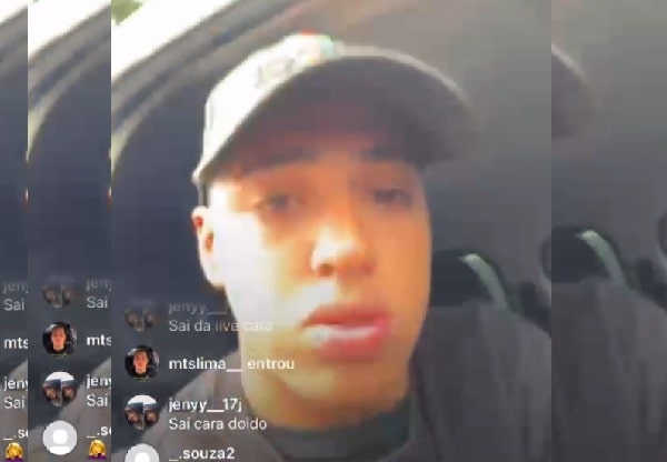 VÍDEO: Ladrão mostra ao vivo na internet assaltos a motoristas de carros