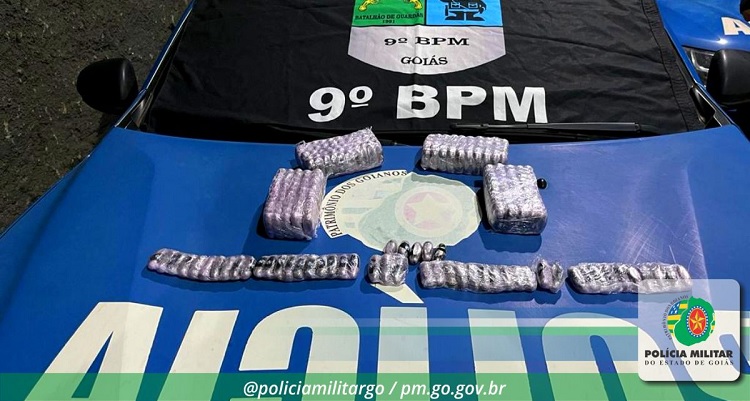 Homens são presos com skunk e raxixe, em Goiânia