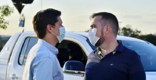 Ronaldo Caiado aprova aproximação de Daniel Vilela com Gustavo Mendanha