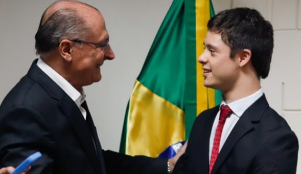 Alckmin para influenciador goiano: “Gostei das propostas em defesa dos direitos das pessoas com deficiência”