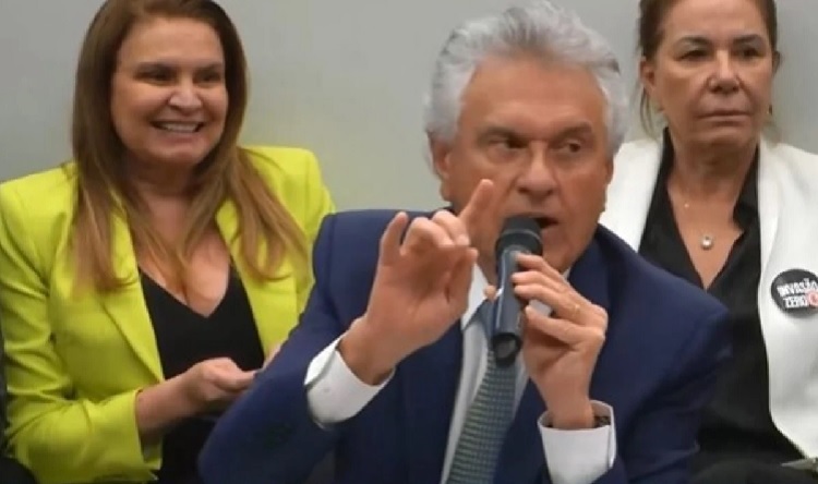 Caiado associa o MST ao tráfico de drogas na CPI