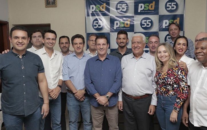 Vanderlan Cardoso assume a presidência estadual do PSD