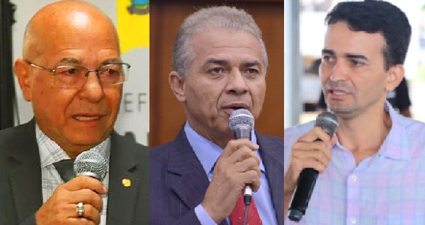 Professor Alcides, Ademir e Max Menezes se encontram nesta quarta-feira