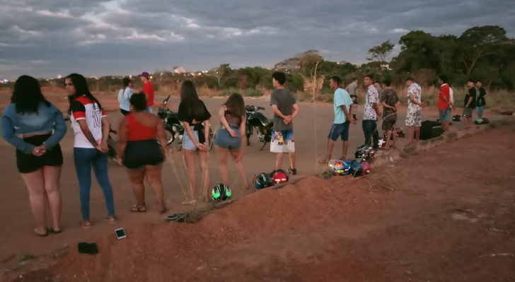 32 veículos são apreendidos no Pipódromo, em Aparecida