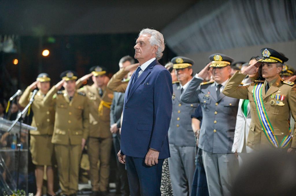 No aniversário de 165 anos, Caiado destaca índices positivos da PMGO