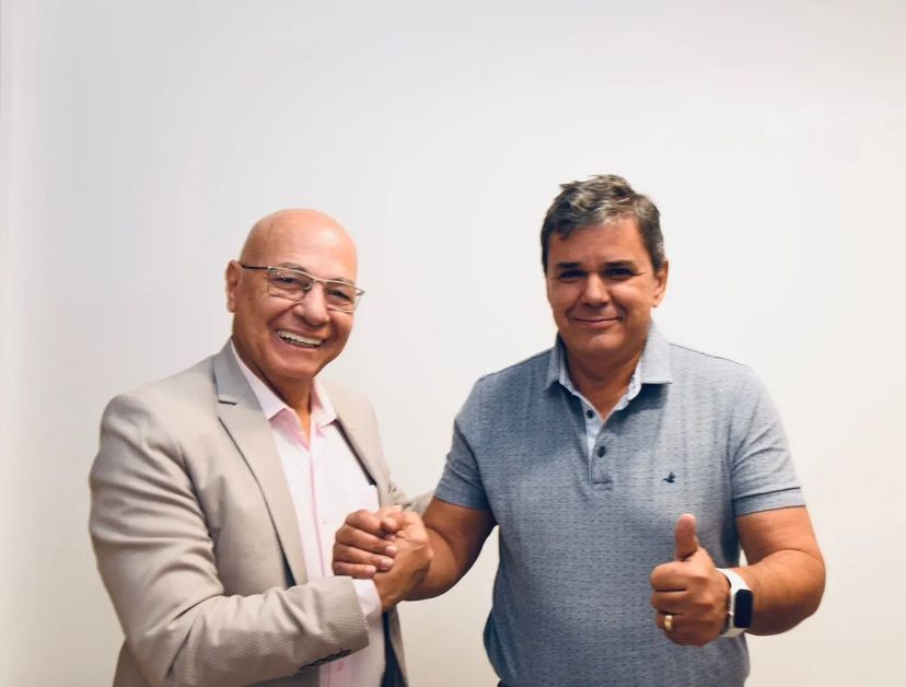 Professor Alcides se reúne com o presidente estadual do PDT