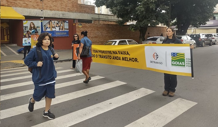 Detran-GO promove campanha ‘Volta às aulas com segurança’