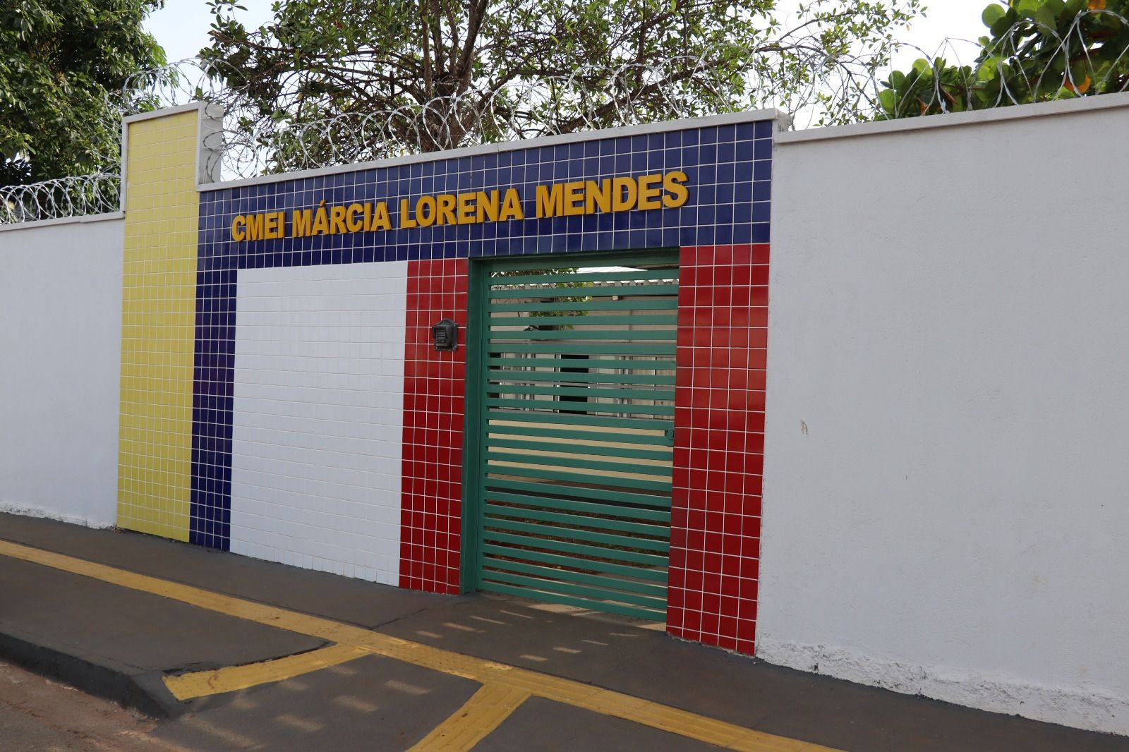 Prefeitura de Goiânia revitaliza Cmei Márcia Lorena