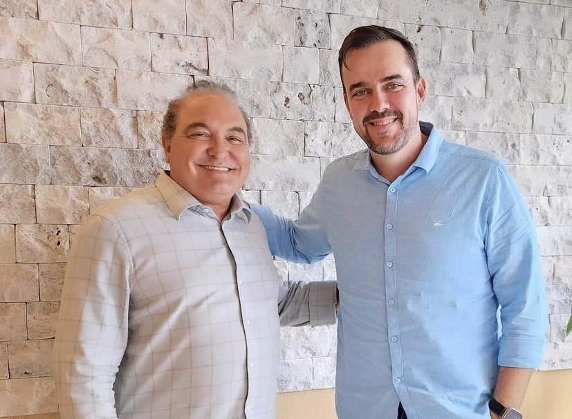 Darrot se reúne com Mendanha para discutir sucessão em Goiânia