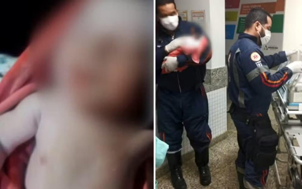 Recém-nascido é encontrado abandonado dentro de balde em Aparecida