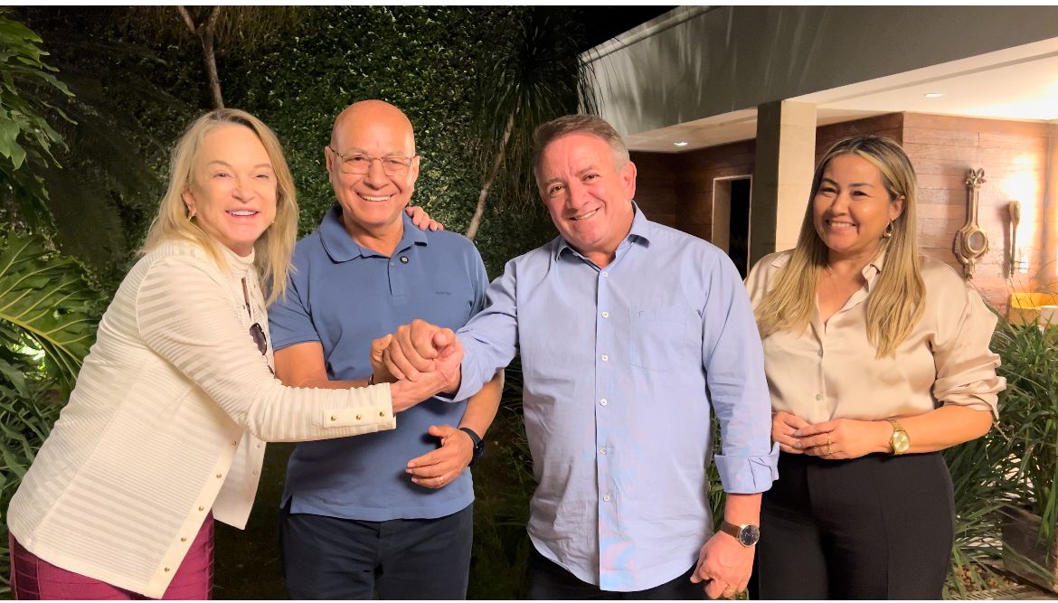 Prefeito Vilmar, Magda Moffato e PRD declaram apoio a Professor Alcides