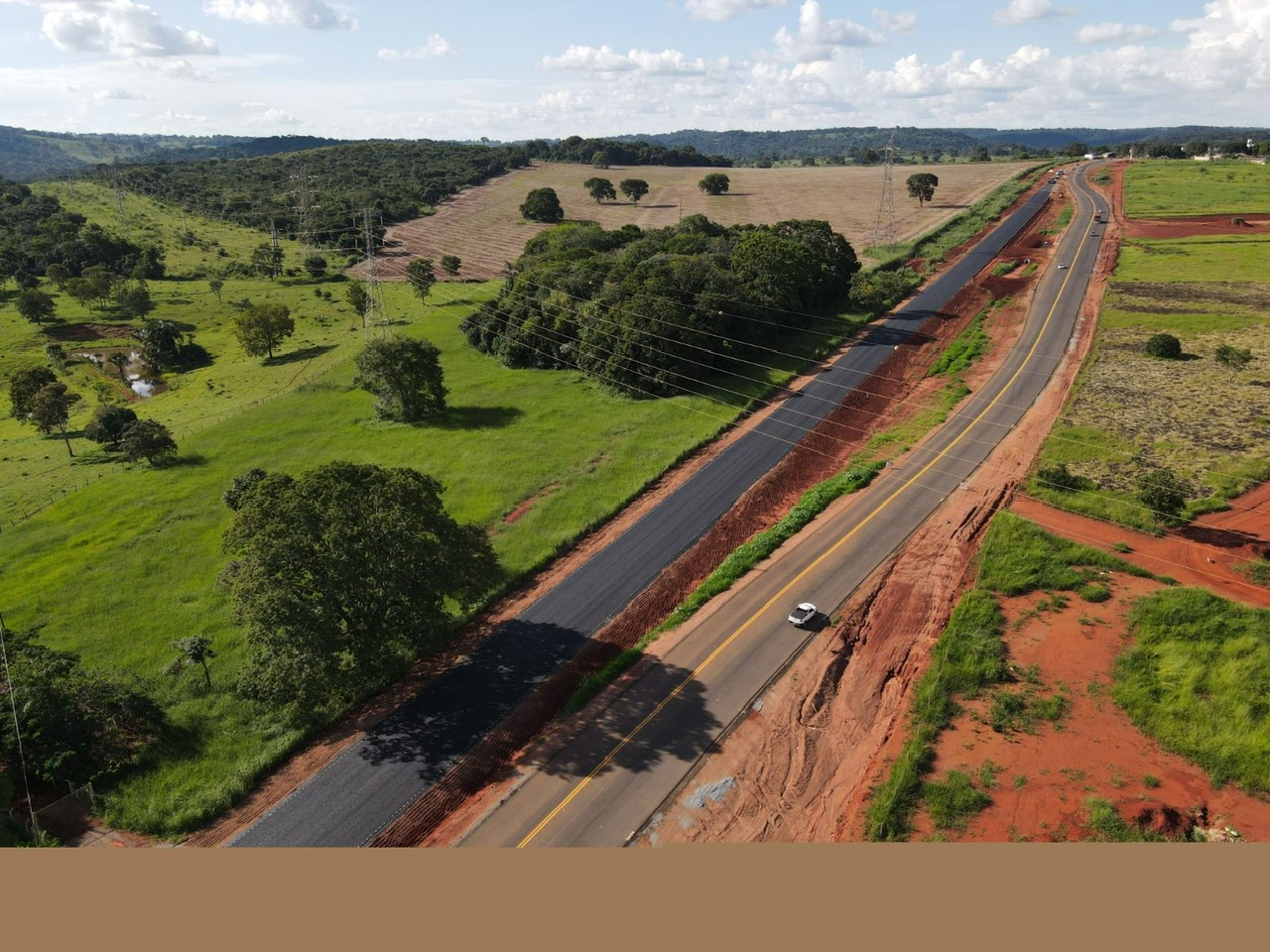 Duplicação da GO-010 entre Goiânia e Senador Canedo chega a 70%