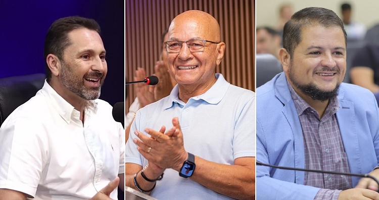 Leandro Vilela, Professor Alcides e Willian Panda disputam a Prefeitura de Aparecida