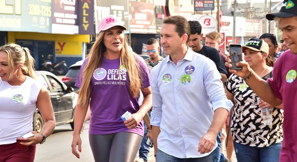 Deputada Silvye Alves entra pra valer na campanha de Leandro Vilela