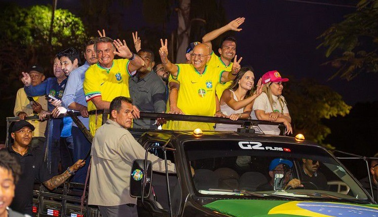 Bolsonaro confirma comício com o Professor Alcides na próxima sexta-feira