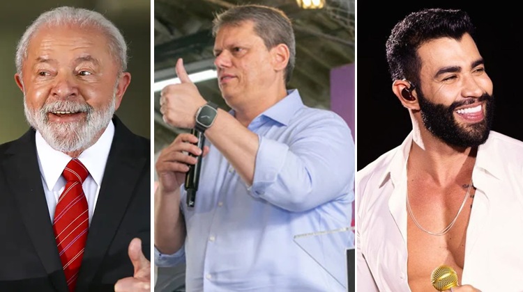 Pesquisa Quaest: Sem Bolsonaro, Lula lidera contra Tarcísio e Gusttavo Lima