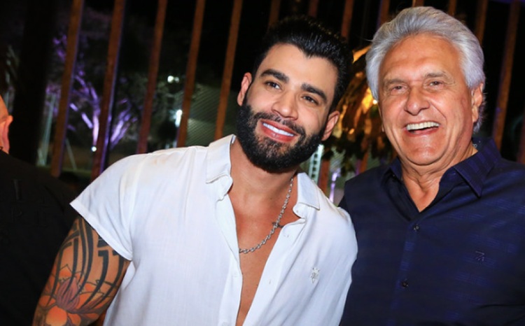 “Vamos sair juntos para disputar a Presidência”, diz Caiado sobre Gusttavo Lima