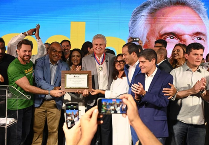 Pré-candidatura de Caiado ao Planalto atrai vice-prefeita de Salvador e incomoda parte do PDT