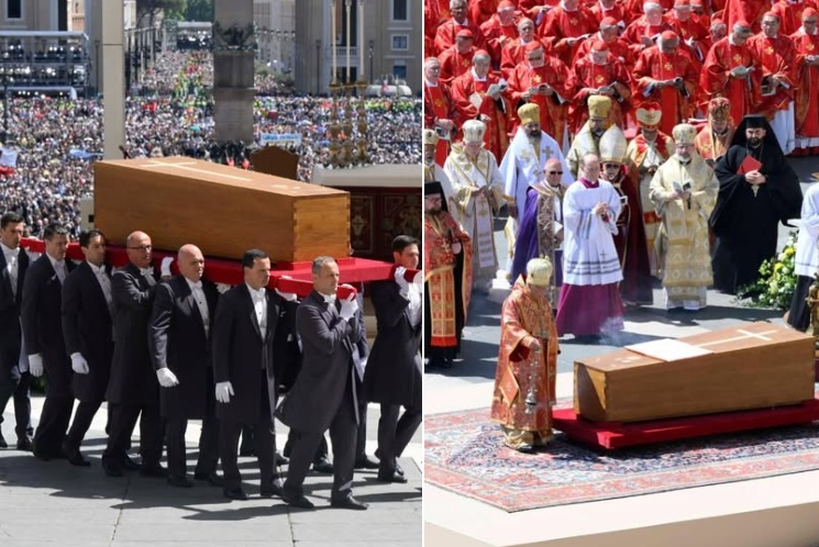 Corpo de Papa Francisco é sepultado na Basílica de Santa Maria Maior