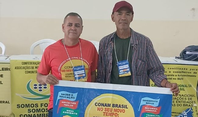 Presidente do Camap é eleito vice-presidente da Confederação Nacional das Associações de Moradores